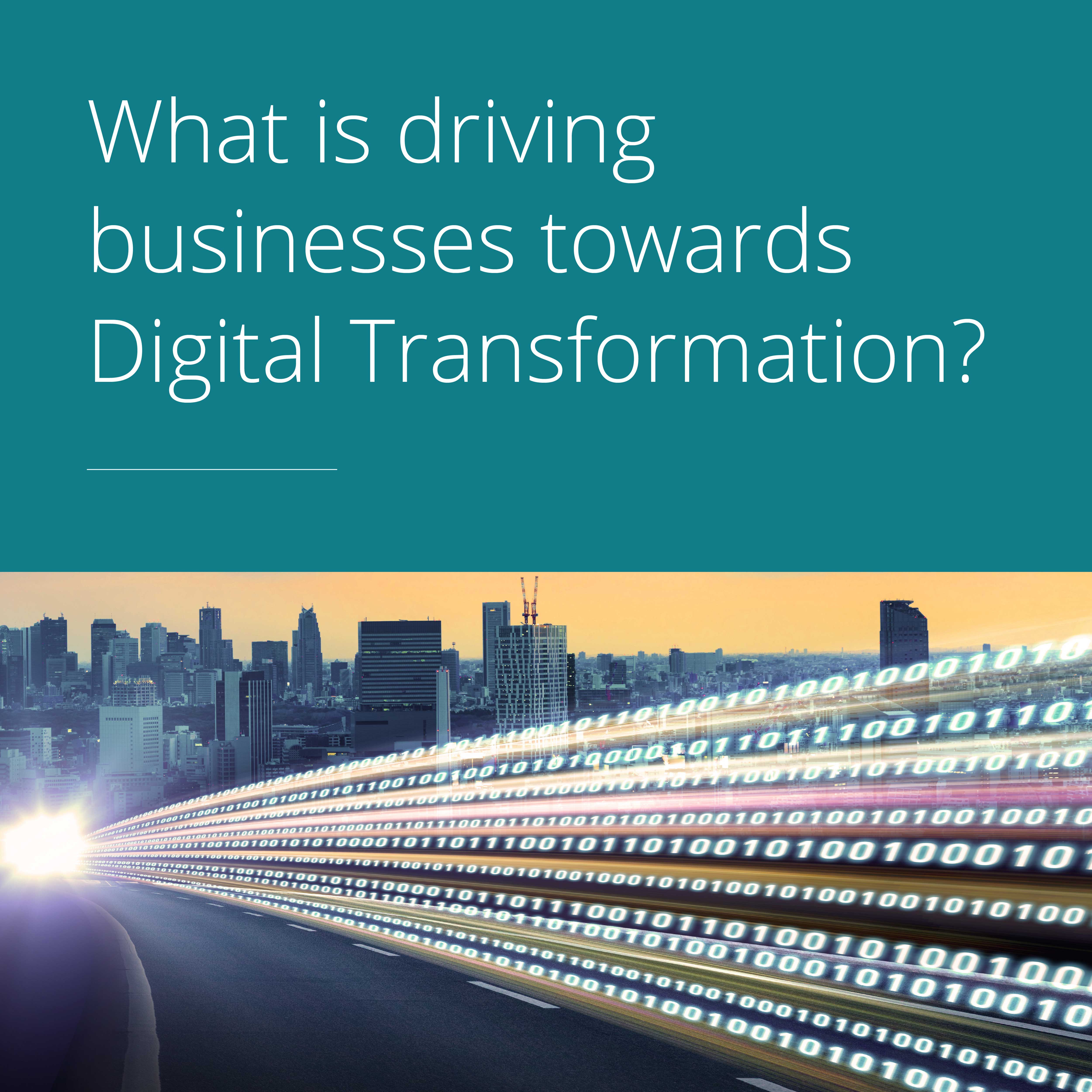 Thumbnail for What is driving companies toward digital transformation