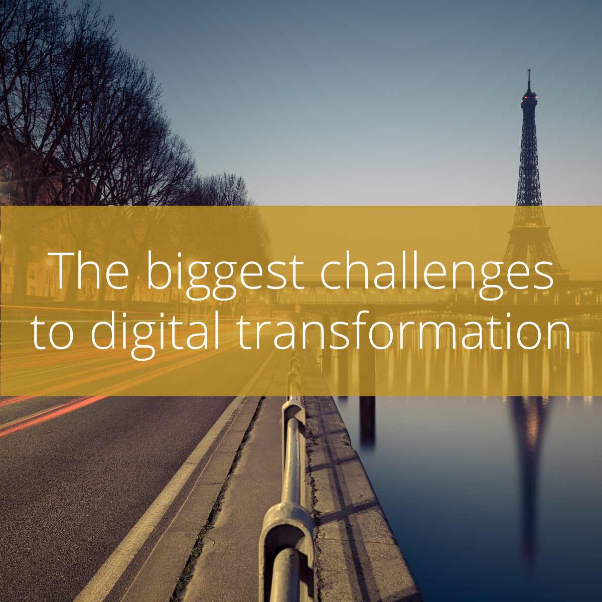 Thumbnail for The biggest challenges to digital transformation