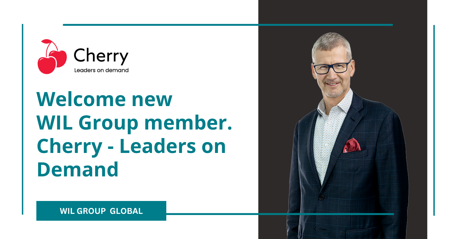Thumbnail for Cherry Joins WIL Group as a New Member from Finland, Expanding Global Interim and Transitional Management Solutions