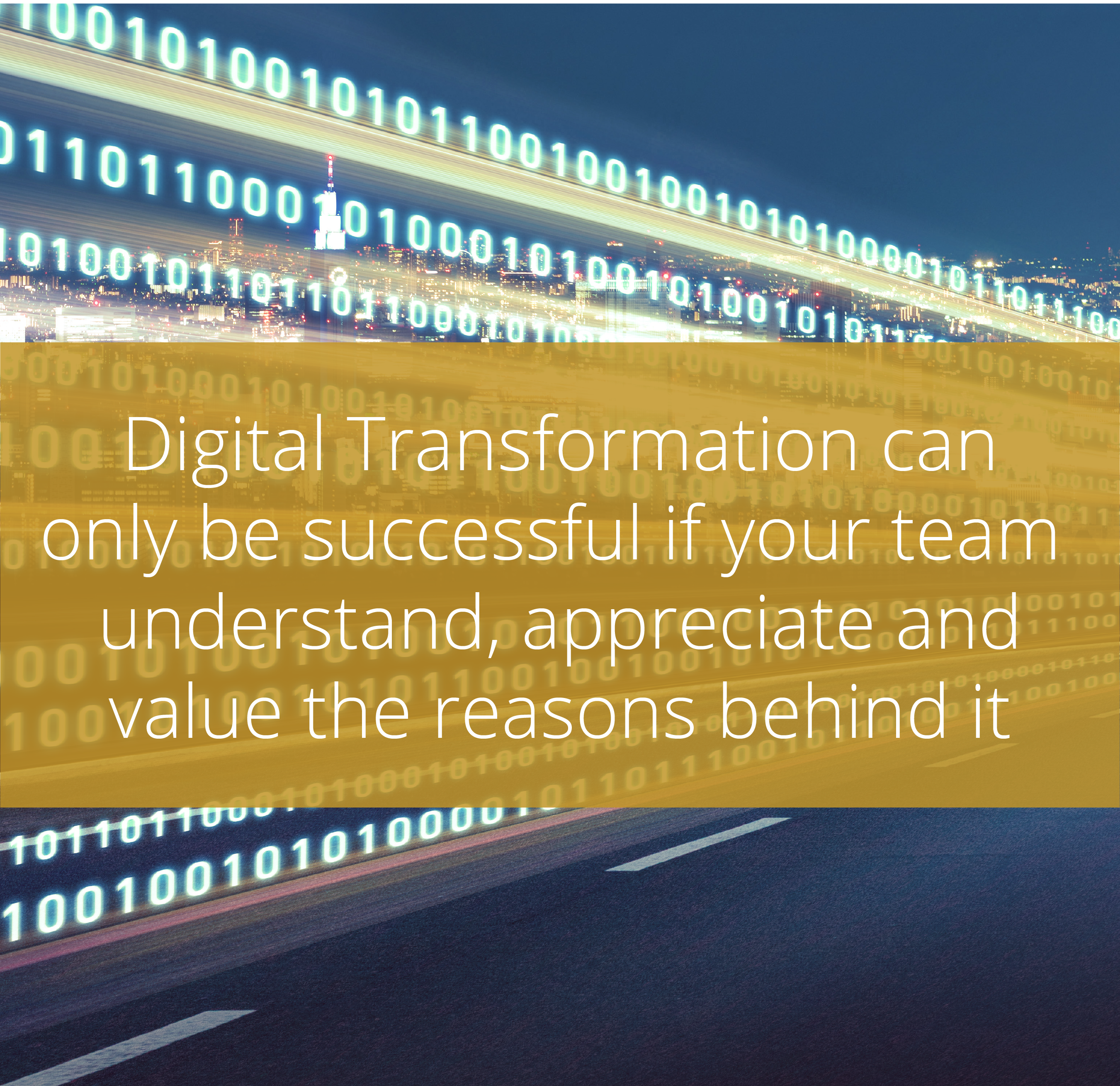 Thumbnail for Digital Transformation is about people, not technology